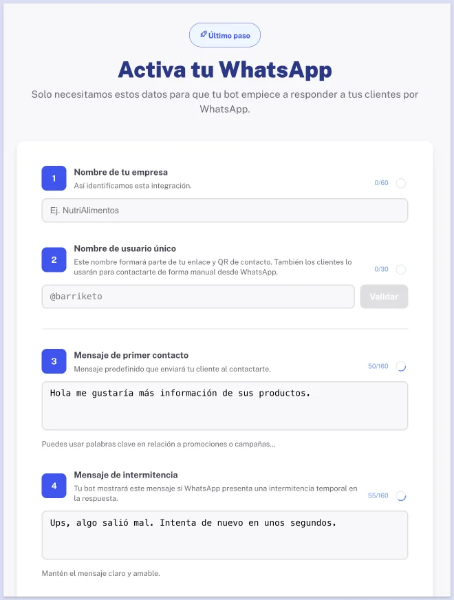 Configuracion Experto Hub
