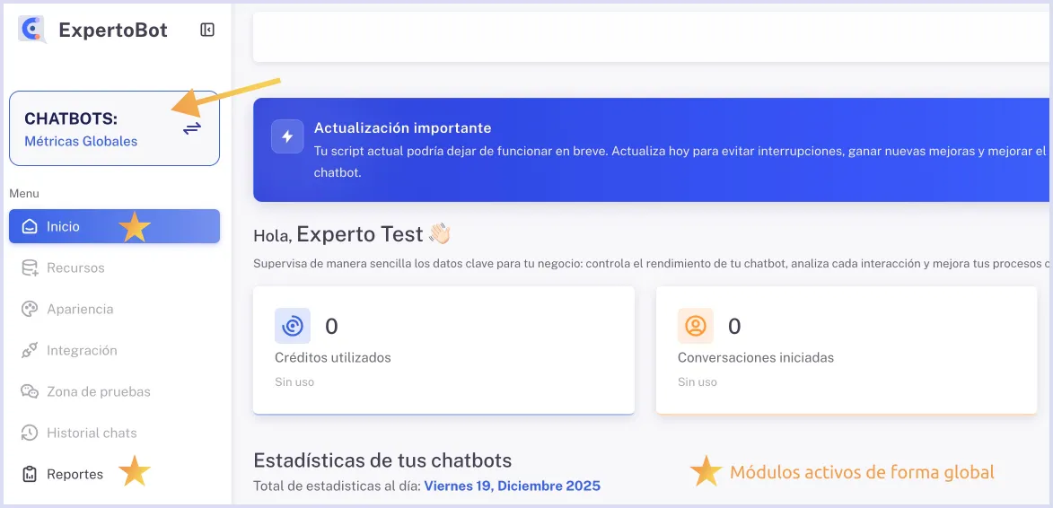 Modulos globales